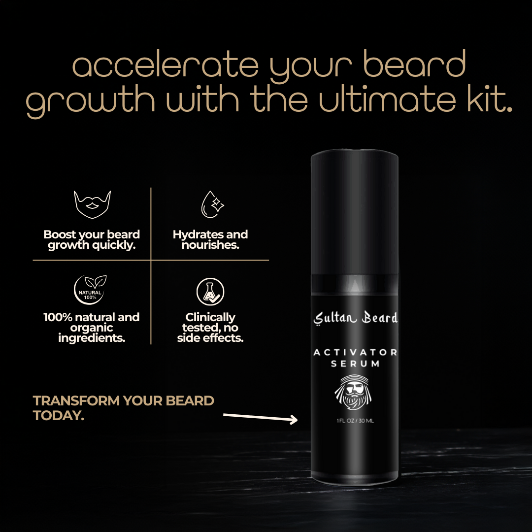 Sultan's Legacy Growth Beard Kit